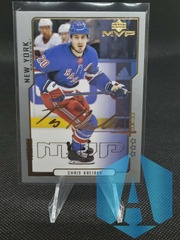 2020-21 Upper Deck MVP #81 Chris Kreider 20th Anniversary 3rd Star NY Rangers